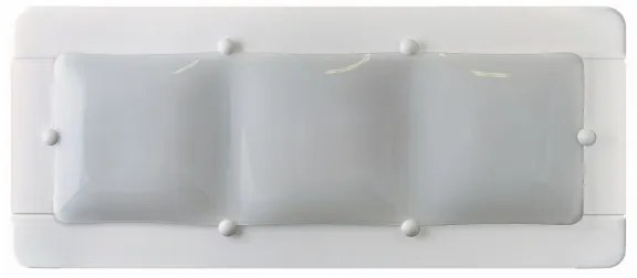 Aplică 3xE27/20W/230V albă