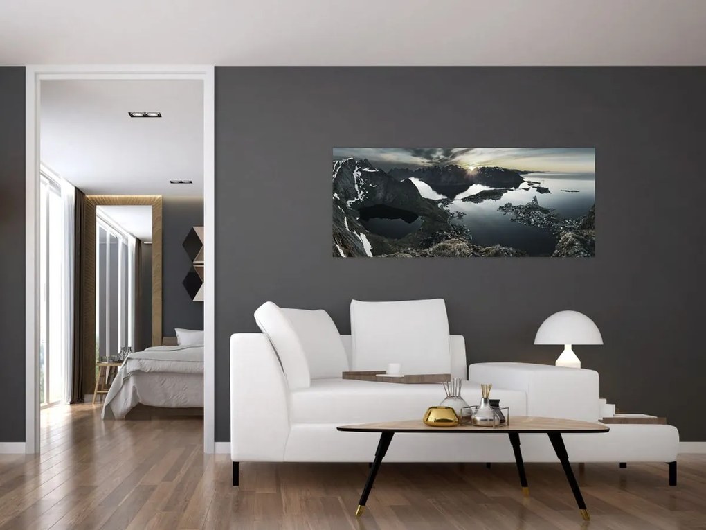 Tablou - Munții norvegieni (120x50 cm)
