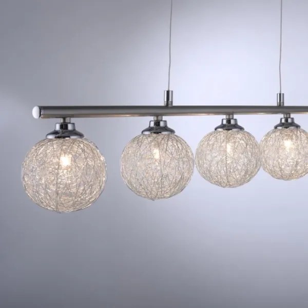 Lustră pe cablu WOMBLE 5xG9/28W/230V Paul Neuhaus 2790-55