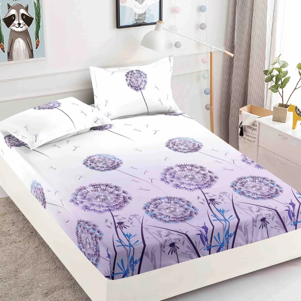 Huse de pat, 3 Piese, Finet cu elastic 180x200