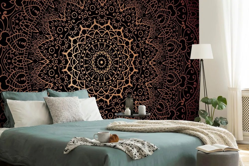 Tapet autoadeziv Mandala vintage în stil indian