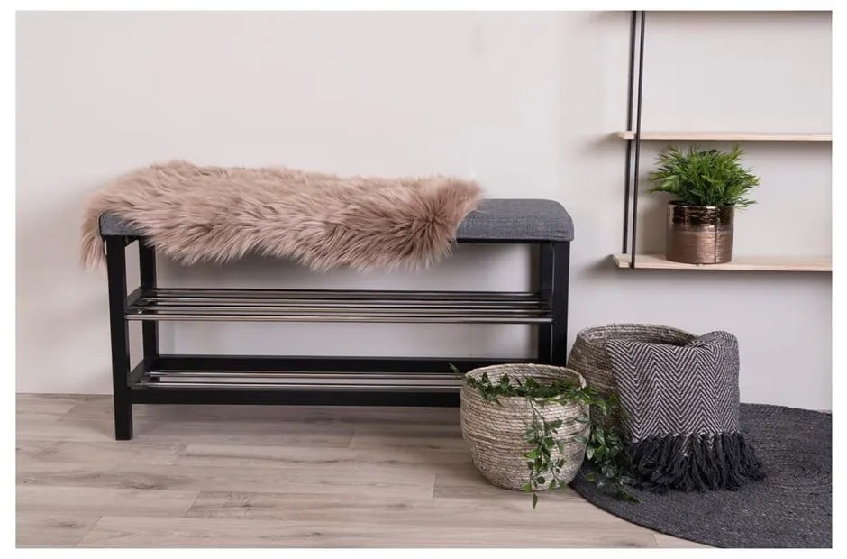 Blană maro sintetică 50x85 cm – House Nordic