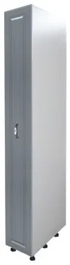 Coloana 30  Zebra Alb /  MDF Gri dungi