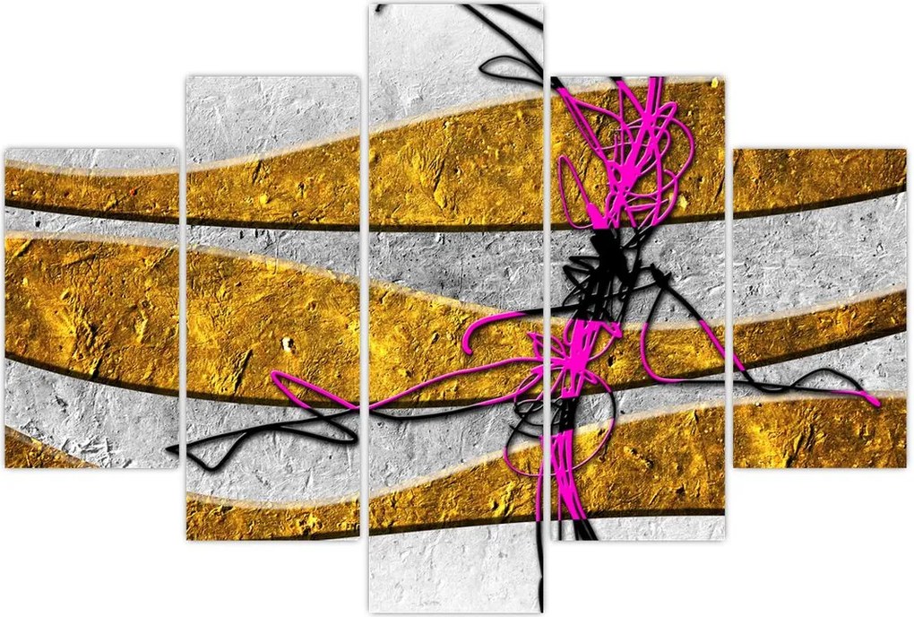 Tablou cu abstracție (150x105 cm)