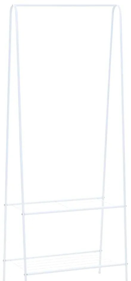 vidaXL Cuier de haine, 59 x 35 x 150 cm, alb