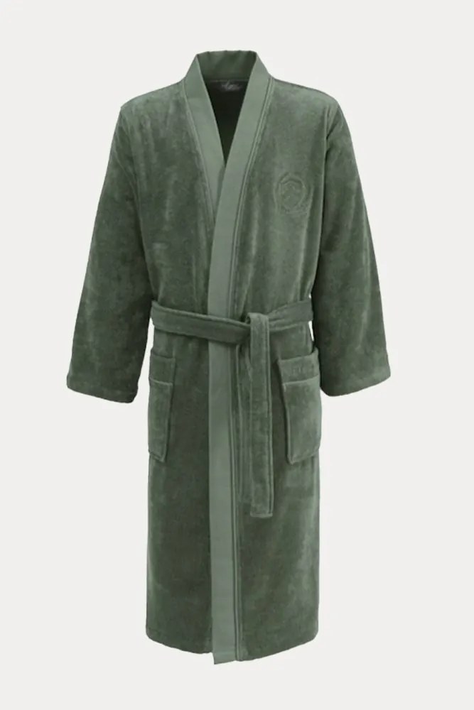 Halat pentru bărbați PALATINE S Alb crem / Ecru