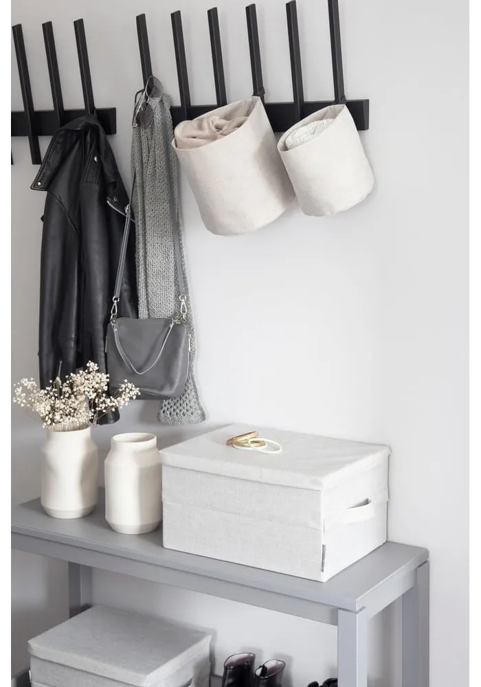 Coș de depozitare din material textil ø 17x17 cm Soft Storage – Bigso Box of Sweden