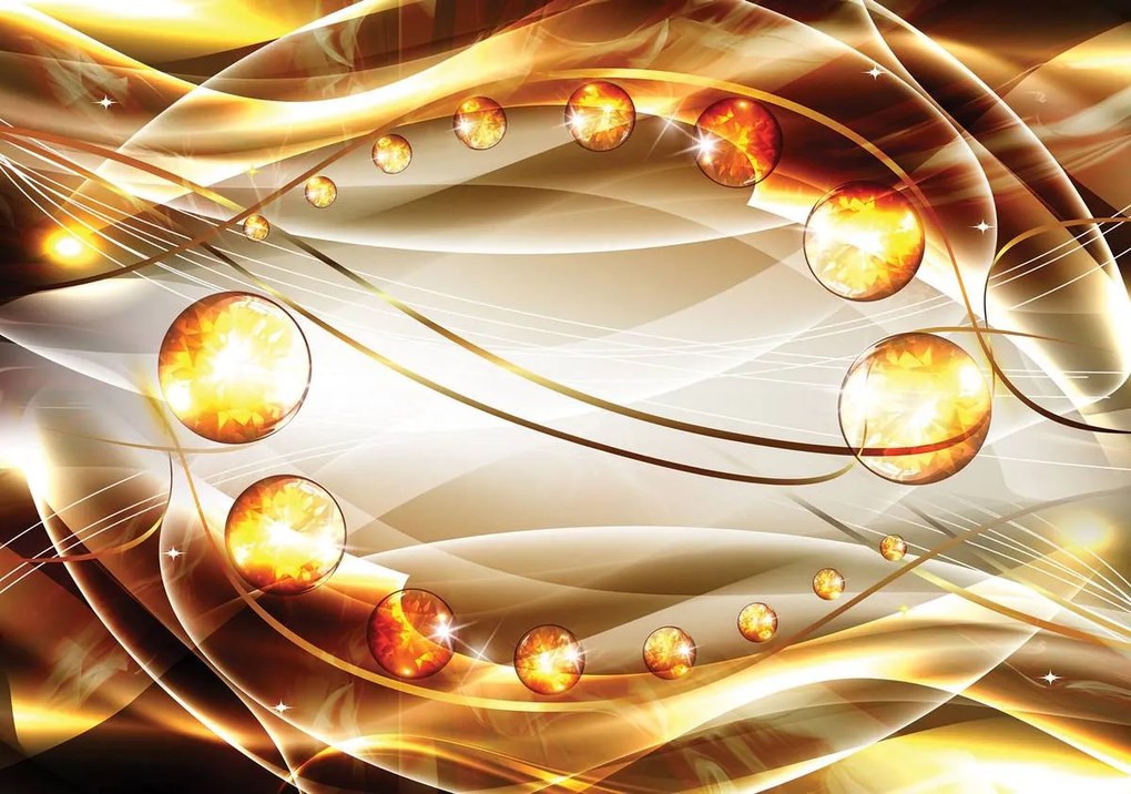 Fototapet - Chihlimbar abstract - orizontal (152,5x104 cm)