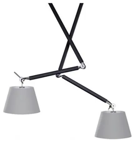 Lustra directionabila design modern ZYTA 2 S gri