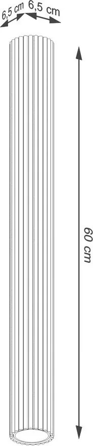 Spot taupe din metal Gleam – Sollux