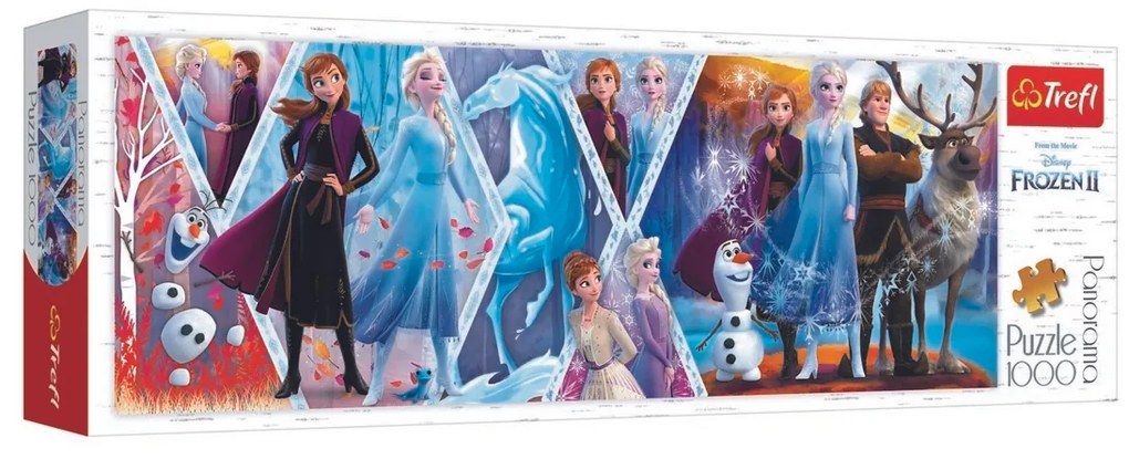 Trefl Puzzle Panoramic Regatul de gheață 2 , 1000piese