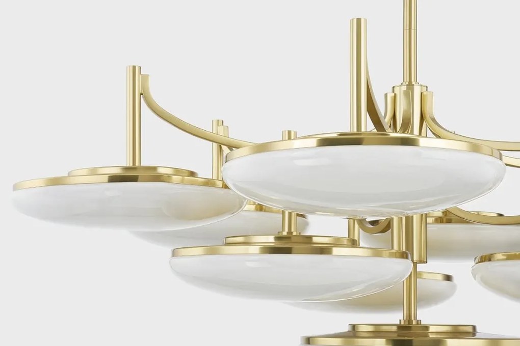 Candelabru LED, Sticla Gravata, Design LUX, Alama, Bregman