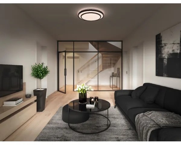 Osram - Plafonieră LED ORBIS BERLIN, 24 W, 230 V, Ø 39 cm, neagră