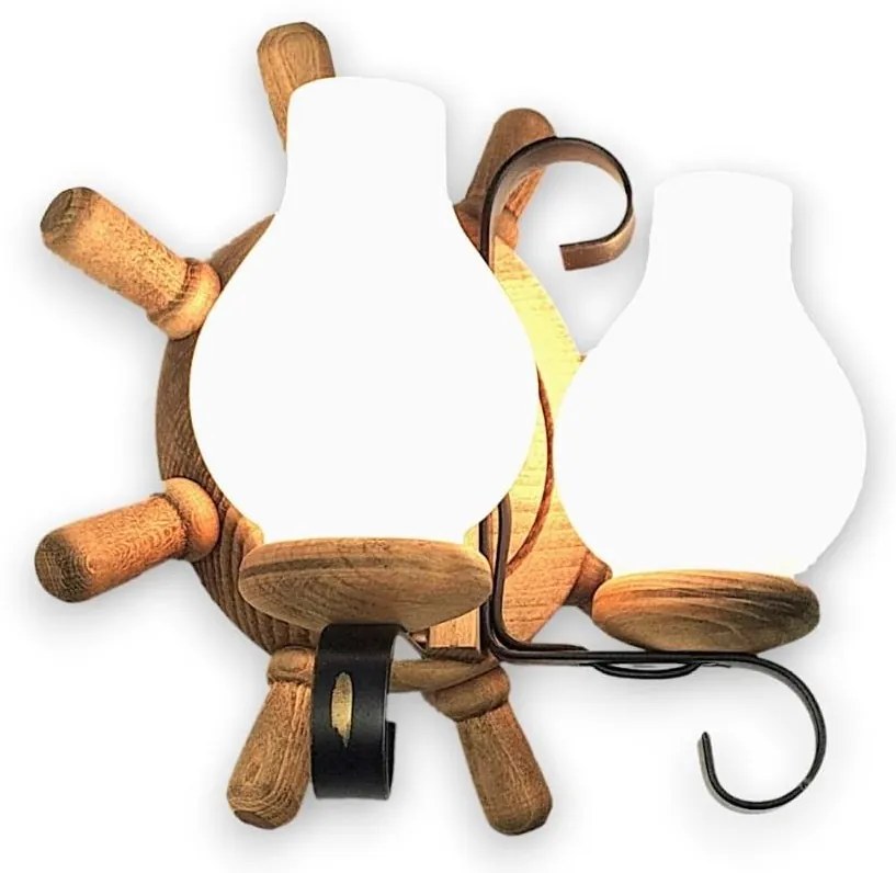 Aplică Brilagi TIMONA 2xE14/40W/230V fag