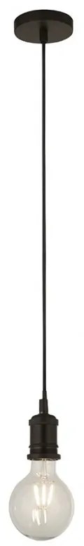 Pendul design modern minimalist SUSPENSION negru 7461BK SRT