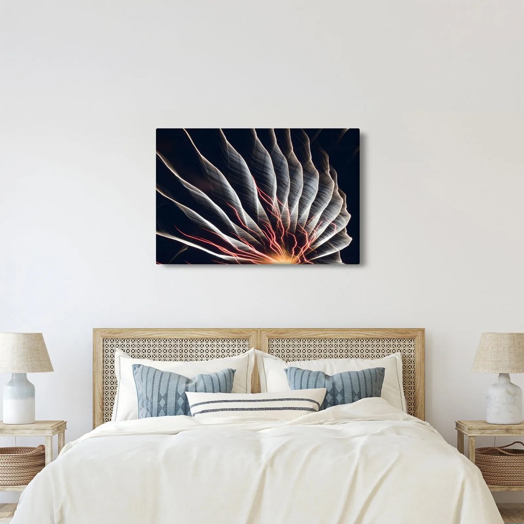 Tablou - Descărcare de lumini (90x60 cm)