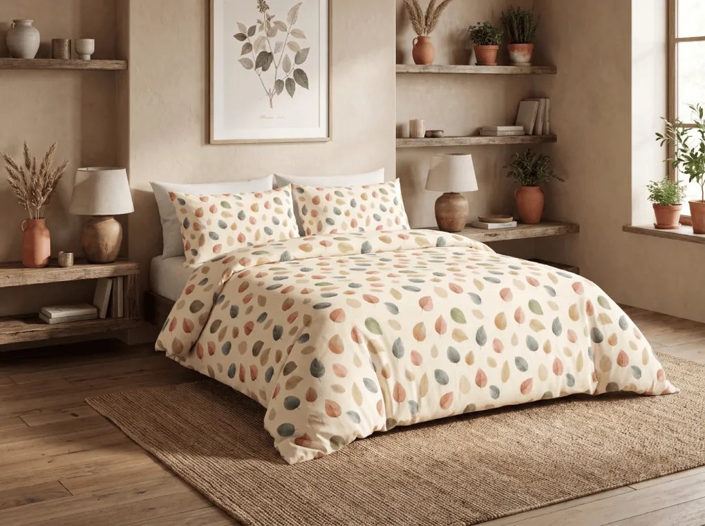 Lenjerie de pat din policotton AUTUMN COLORS colorate Dimensiune lenjerie de pat: 70 x 90 cm | 140 x 220 cm