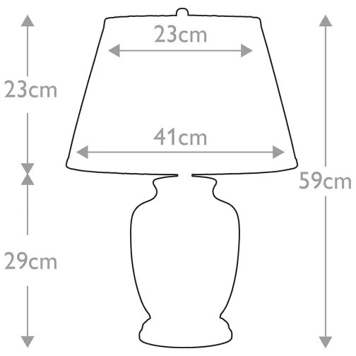 Lampă de masă Elstead MORRIS-TL-SMALL MORRIS 1xE27/60W/230V