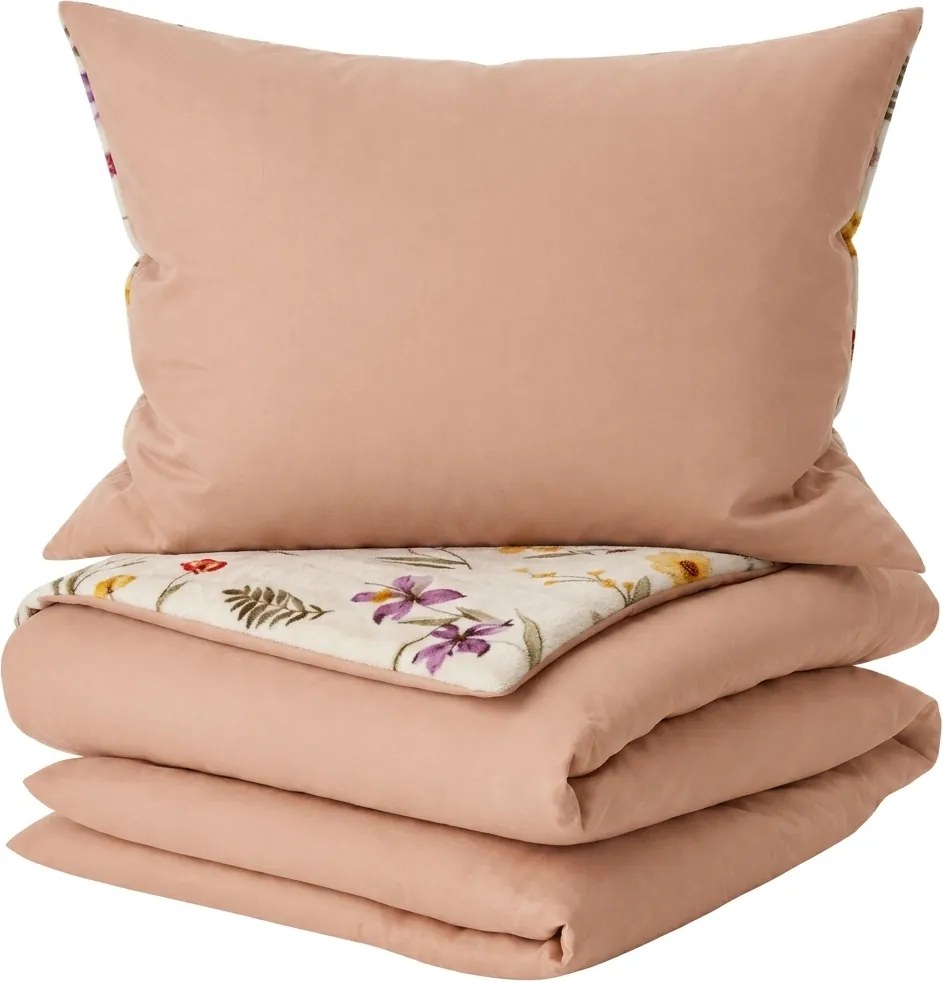 Lenjerie de pat dubla DUO SENSE WILDELLA crem cocolino/flanel Dimensiune lenjerie de pat: 70 x 90 cm | 140 x 200 cm