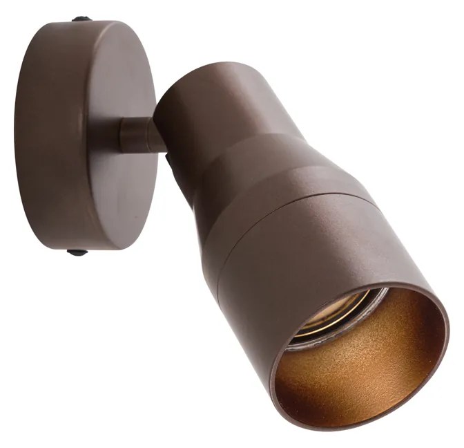 Spotlight modern tavan bronz închis GU10 50mm rotund - Stanley