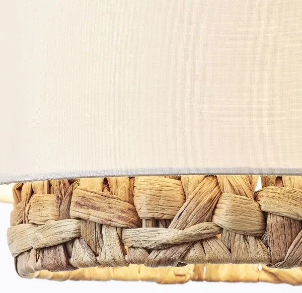 Lustră pe cablu Brilliant WATERLILLY 3xE27/60W/230V crem