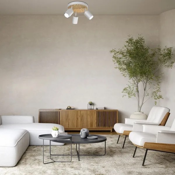 Spot TERRA 3xGU10/8W/230V alb