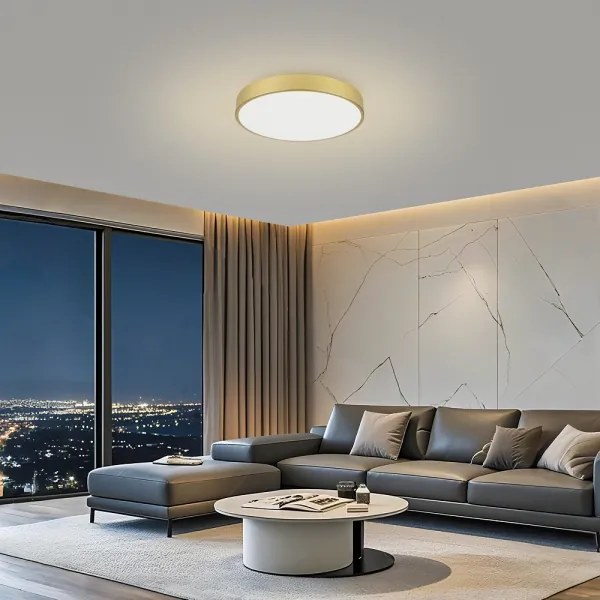Brilagi - Plafonieră LED POOL, 60W/230V, 3000/4000/6000K, Ø 60 cm, auriu