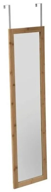 5five - Oglindă suspendată pentru ușă DOOR 110x30 cm bambus
