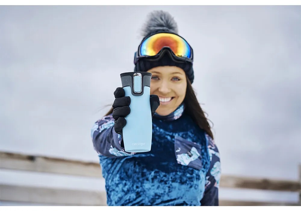 Sticlă termică Contigo West Loop 470 ml Iced Aqua