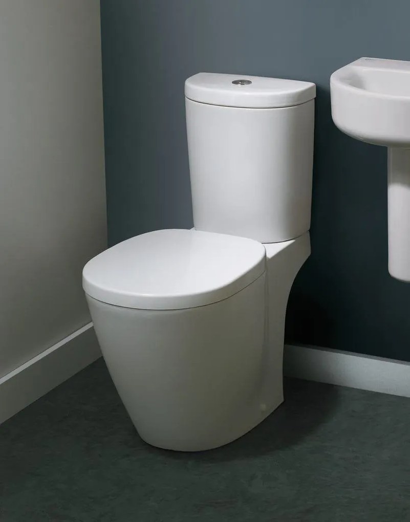 Set complet vas WC Ideal Standard Connect Arc cu rezervor si capac - E716001