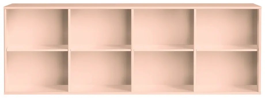 Bibliotecă roz-deschis suspendată 176x61x42 cm Mistral – Hammel Furniture