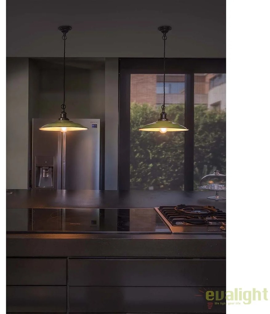 Pendul design industrial LANG verde 62805