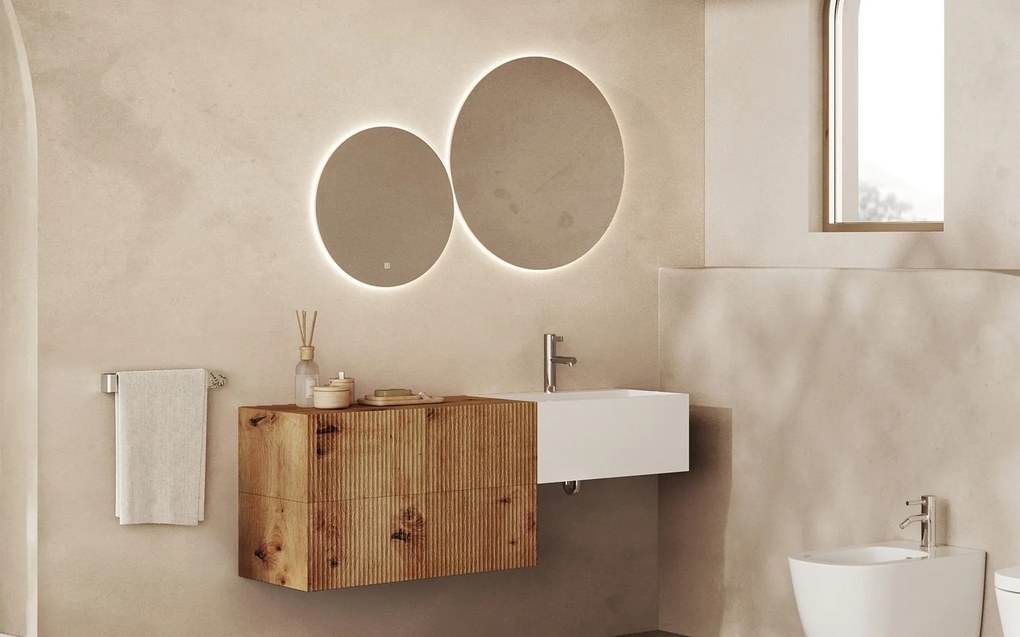 Set lemn masiv Mobilier Baie Suspendat Rimini Model R2