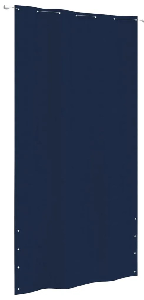 vidaXL Paravan de balcon, albastru, 140 x 240 cm, țesătură oxford