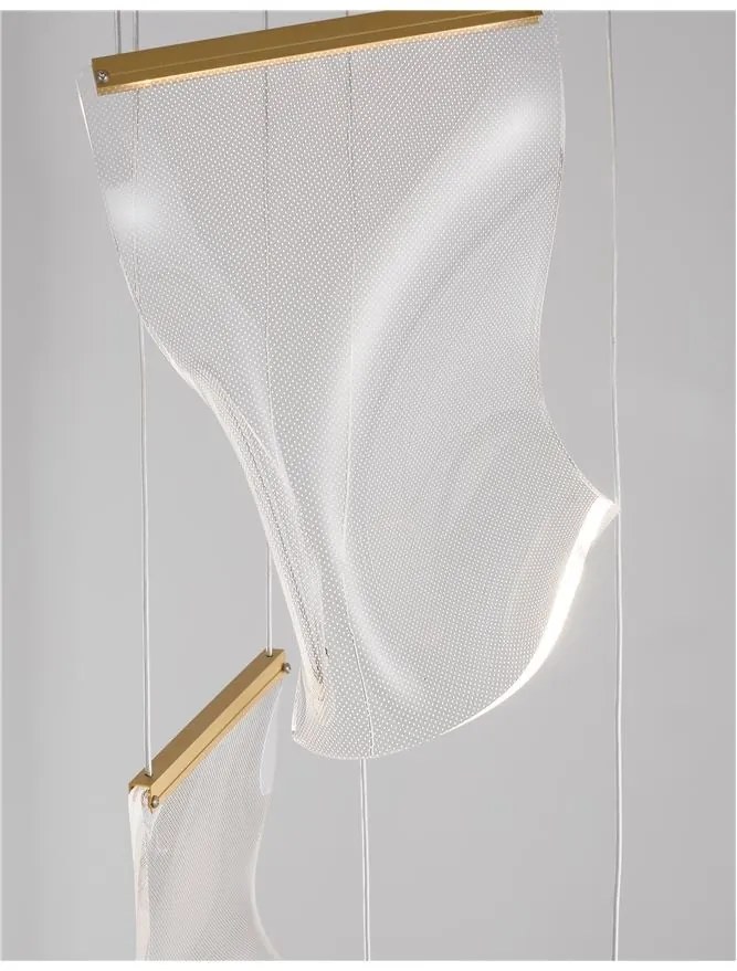 Lustra LED moderna cu design original deosebit SIDERNO