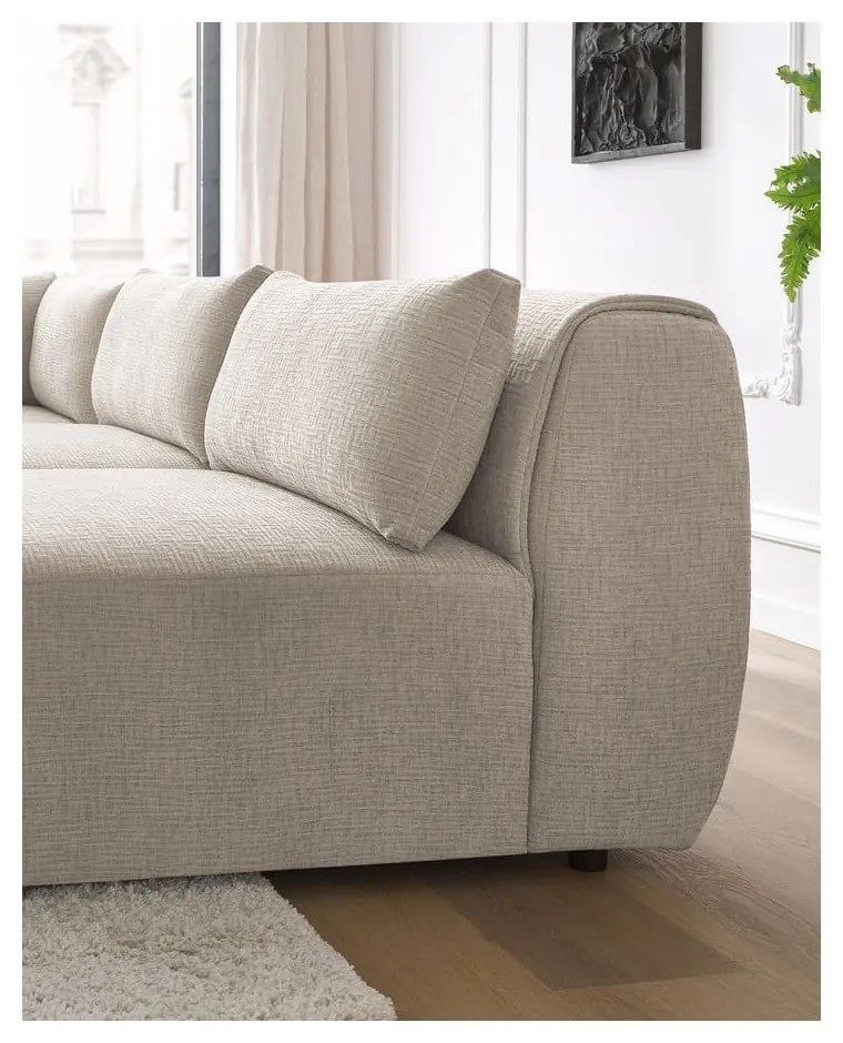 Colțar bej (cu colțar variabil) Jeanne – Bobochic Paris