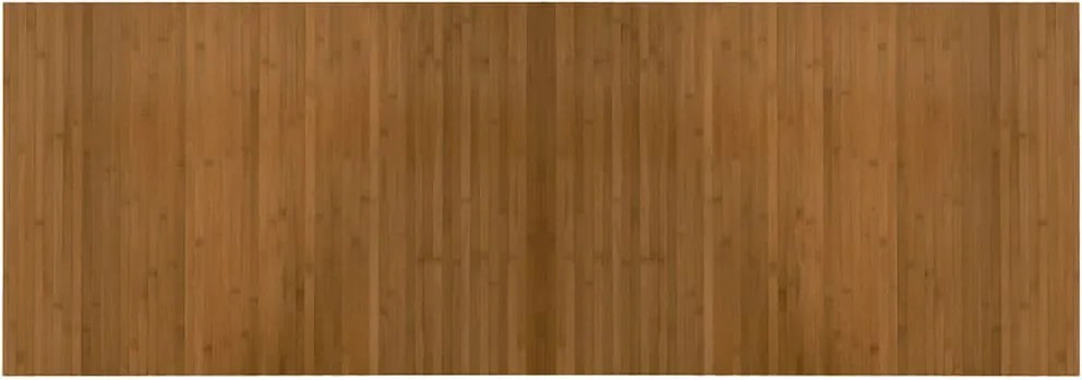 vidaXL Covor dreptunghiular, maro, 70x200 cm, bambus