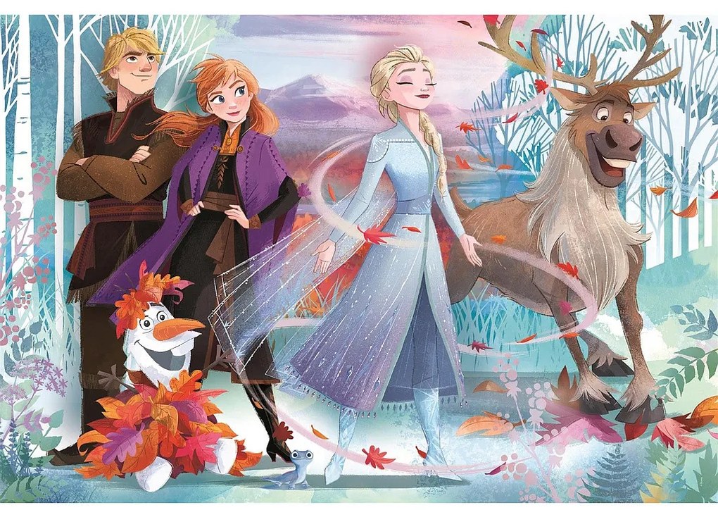 Disney Regatul de gheață Autumn Spirit Puzzle maxi de 24 piese Clementoni