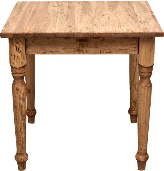 Masa fixa, L80 80 H78 cm, lemn Masiv