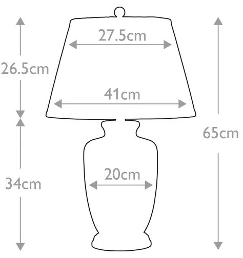 Lampă de masă Elstead GOLD-BIRDS-TL GOLD BIRDS 1xE27/60W/230V