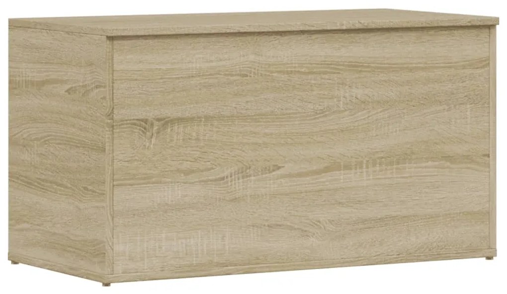 803059 vidaXL Cufăr de depozitare, stejar sonoma, 84x42x46 cm, lemn compozit