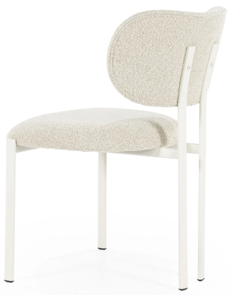 Scaun din tesatura taupe
