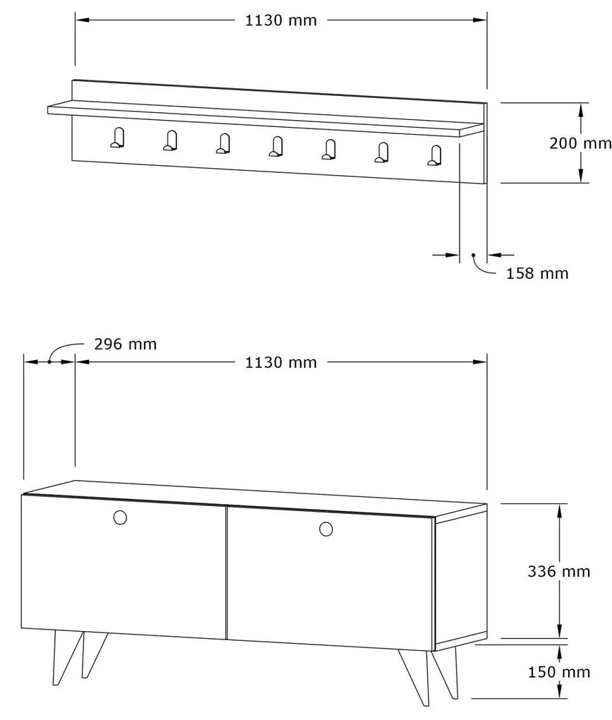Cuier Rupa - Oak