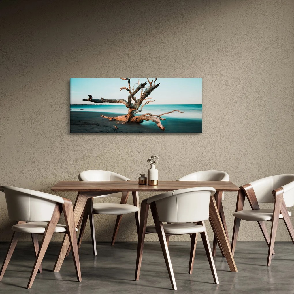 Tablou - Debarcare pe plaja (120x50 cm)