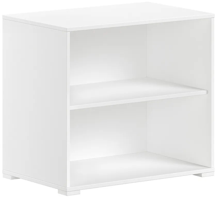 Bibliotecă deschisă pentru copii albă din colecția Sam – compatibilă cu patul suprapus – Vipack