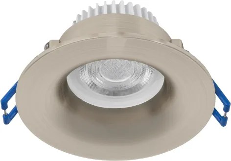 Eglo 902275 - Plafonieră LED pentru baie SALABATE, 4,9 W, 230 V, Ø 8,8 cm, IP65, crom