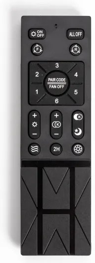 Plafonieră LED dimabilă cu ventilator Brilagi AURA LED/38W/230V auriu + telecomandă