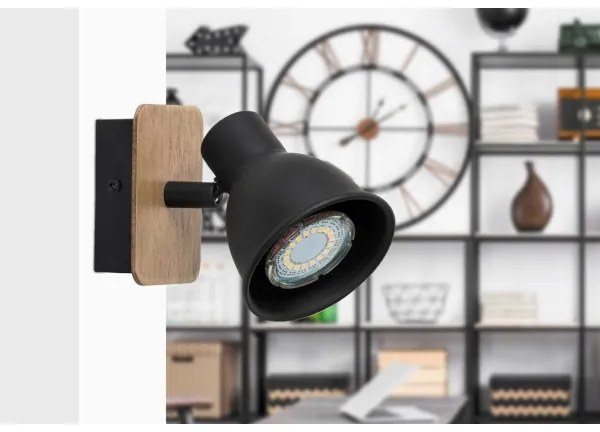Rabalux 5902 - Aplică perete spot MAC 1xGU10/15W/230V