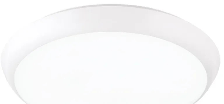 Plafoniera LED pentru baie design circular MAGGY D-25cm alba