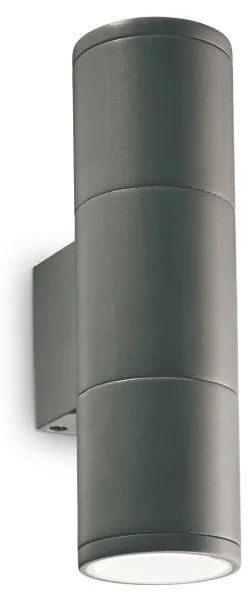 Aplica de exterior cu protectie IP44 GUN AP2 SMALL ANTRACITE 236841 IDL